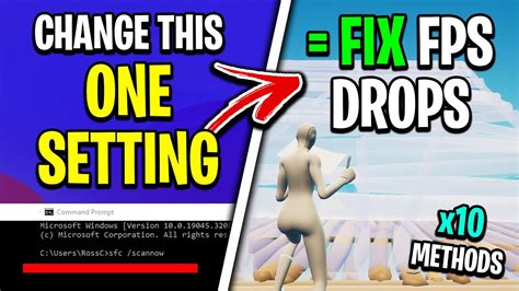 Fix Fortnite FPS Drops & Stutters - Best Methods! - YouTube