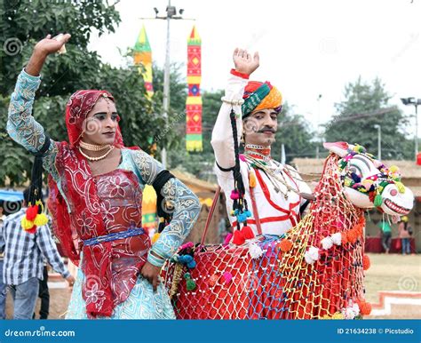 Rajasthani dance editorial stock photo. Image of festival - 21634238