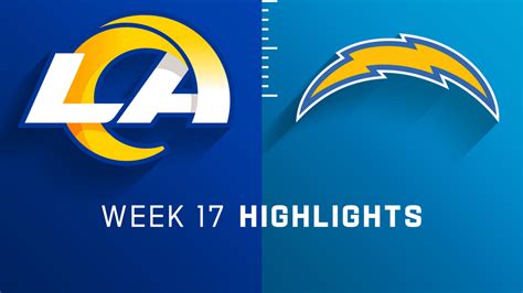 Los Angeles Rams vs. Los Angeles Chargers highlights | Week 17