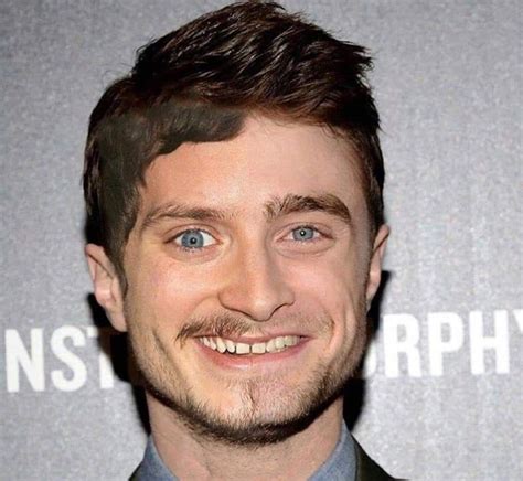 Elijah Wood and Daniel Radcliffe with their faces combined : r ...