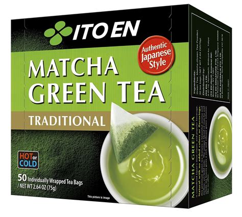 Ito En Traditional Matcha Green Tea, 50 Count - Walmart.com - Walmart.com