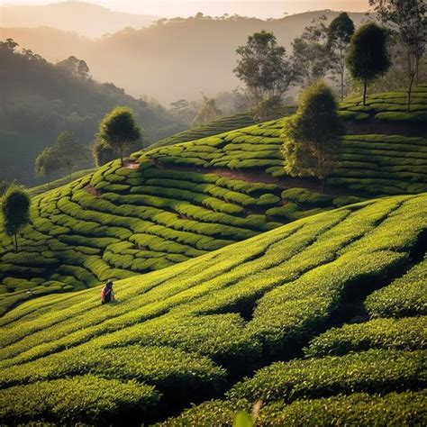 Premium AI Image | rice terraces in china