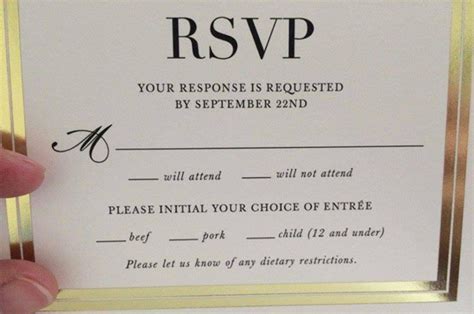 Wedding invitations with rsvp cards - rentalplora