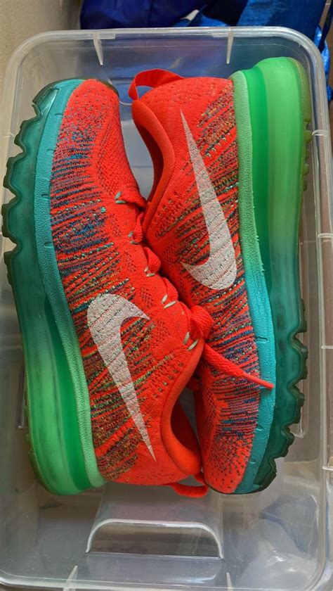 Nike Running Shoes (Orange, Green, Blue Ombre), Women's Fashion ...