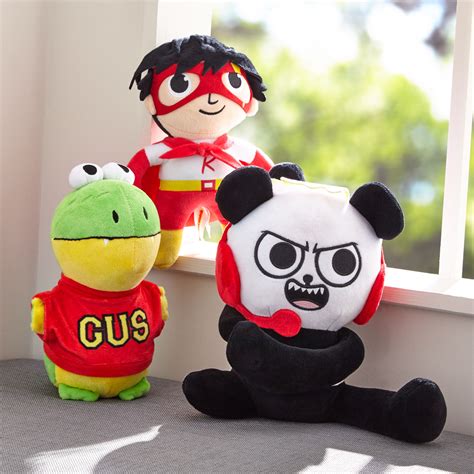 "Ryan's World Combo Panda 10"" Large Plush Stuffed Animal Toy" - Walmart.com