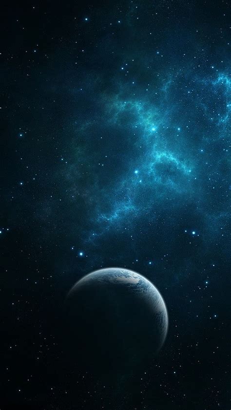 wallpaper | Dark Blue Space Galaxy S4 Wallpaper, 1080x1920 | Galaxy-Nebulae | Pinterest | Wallpaper