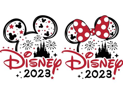 Bundle Disney 2023 SVG - Instant Download