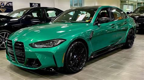 2023 BMW M3 Isle Of Man Green 6 Speed Delivery Day | Auto Fanatic - YouTube