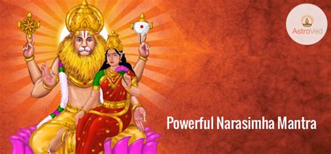 Powerful Narasimha Mantra - AstroVed.com