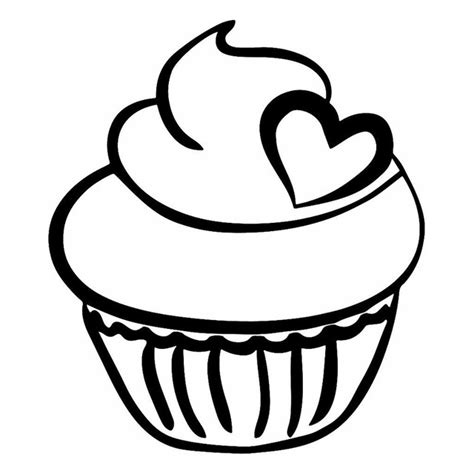 Cute Cupcake Drawing at GetDrawings | Free download