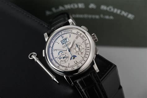 A. LANGE & SOHNE DATOGRAPH PERPETUAL CALENDAR 410.025 - Carr Watches