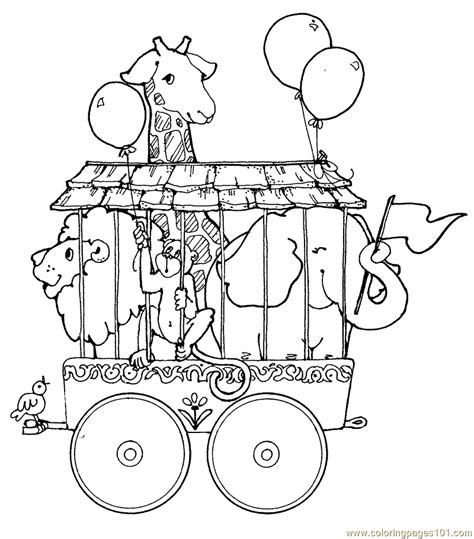 Circus Train Coloring Pages - Free Printable Coloring Pages | Free - Coloring Home