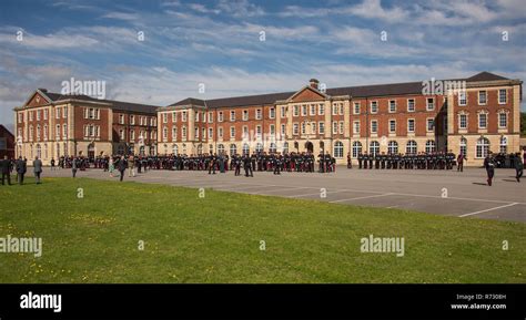 Officer Cadets at the Royal Military Academy Sandhurst take part in the ...