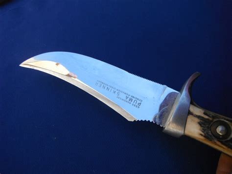 Puma Skinner Genuine Handmade Pumaster Steel Germany No. 6393 Knife with Original sheath Sheath