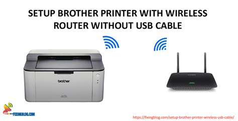 [Solved] Brother Printer Wifi Setup Without USB Cable