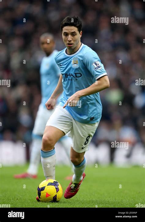 SAMIR NASRI MANCHESTER CITY FC MANCHESTER CITY FC ETIHAD STADIUM MANCHESTER ENGLAND 22 February ...