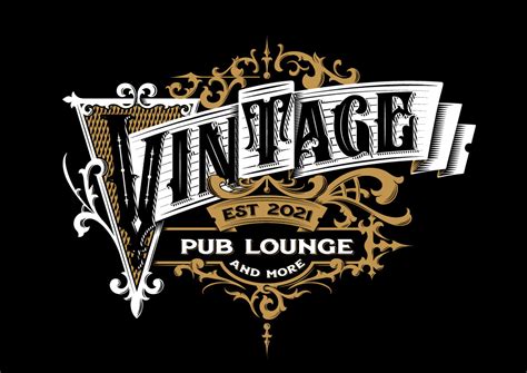 Vintage Pub logo design :: Behance