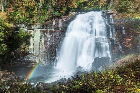 Rainbow Falls - North Carolina Photograph by Garth Steger - Fine Art ...