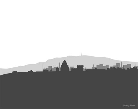 Damascus skyline by sammy zarka Syria, Damascus, Travel Art, Singing, Skyline, Mountains ...