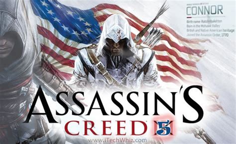 Assassin's Creed 5 2012 Trailer, Gameplay, Connor and Release Date - iTechwhiz™ Apple, Android ...