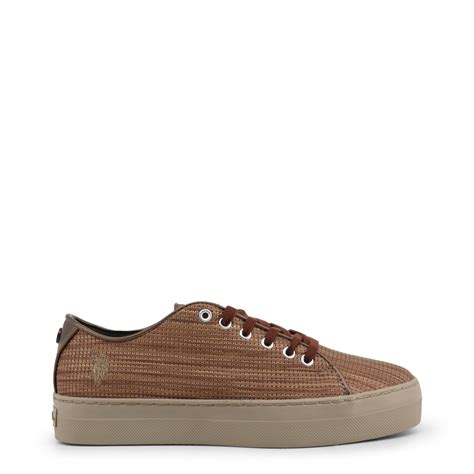 U.S. Polo Shoes Women Sneakers - Trixy4139W8 | Brown sneakers, Sneakers, Polo shoes