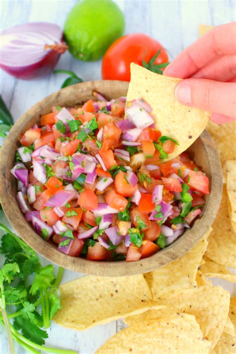 Classic Pico de Gallo Salsa - Delightful E Made