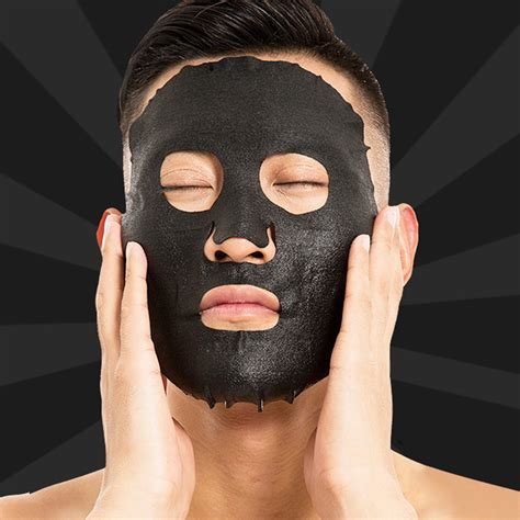 30g Bamboo Charcoal Facial Mask Blackheads Removal / Moisturizin Mask For Man F5