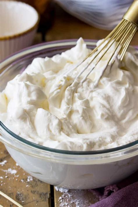 easy whipped cream