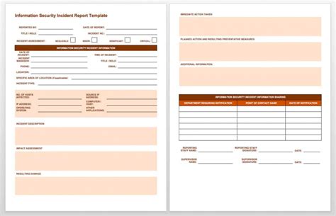 It Major Incident Report Template