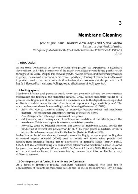 (PDF) Membrane Cleaning - DOKUMEN.TIPS