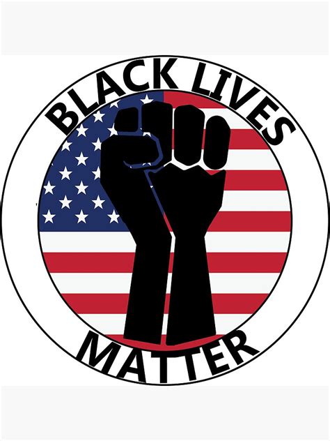 "Black Lives Matter, BLM Raised Fist, American Flag, Black Lives Matter Logo, Black History ...