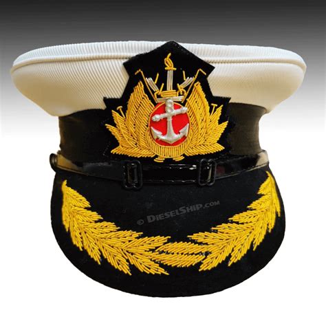 Merchant Navy peak cap for Master and Chief engineer