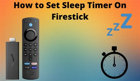 How to Set Sleep Timer on Amazon Firestick - Firestick TV Tips