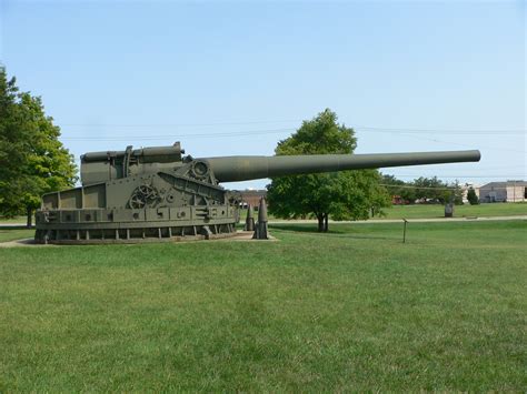 [Photo] 16-inch M1919 coastal defense gun at the United States Army Ordnance Museum, Aberdeen ...