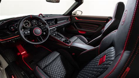 Leather interior Brabus for Porsche 911 992 Turbo Buy with delivery ...