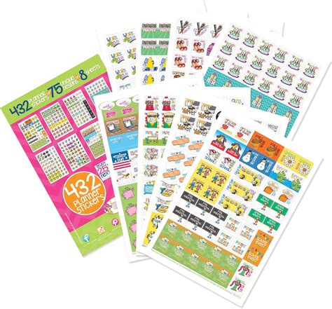 432 Planner Stickers - Busy Mom Collection for Calendars, Planners ...