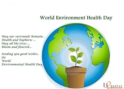 Good Wishes on World Environmental Health Day ! | Health day ...