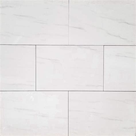 Nuvolatto White Tru-Stone 12X24 Smooth Matt Ceramic Porcelain Tiles