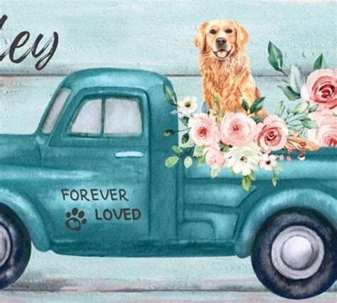 Dog Memorial Gifts For Pet Loss - Lover Doodles