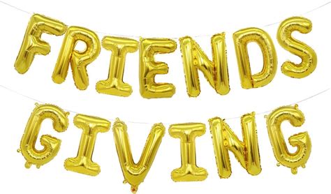 Amazon.com: Friendsgiving Decorations Friendsgiving Balloons ...