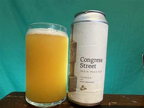 Congress Street IPA by Trillium Brewing! Pretty solid IPA overall. I will say this beer was on ...