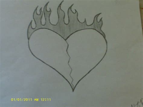 Broken Hearts Drawing at GetDrawings | Free download