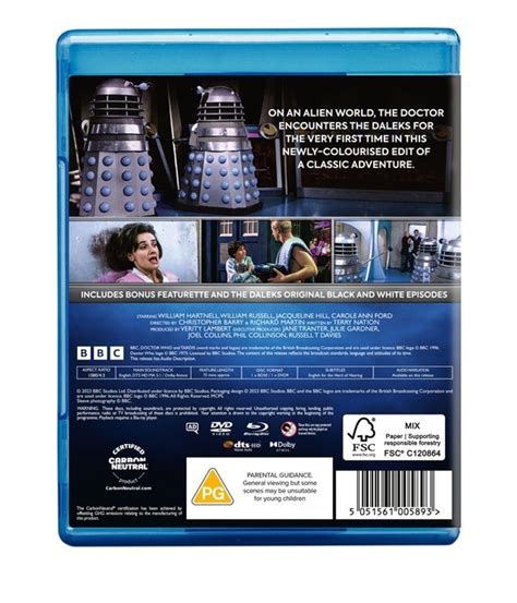 Doctor Who: The Daleks in Colour | Blu-ray | Free shipping over £20 ...