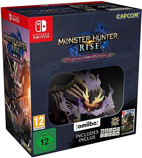 Monster Hunter Rise European Collector's Edition with Magnamalo amiibo : amiibo