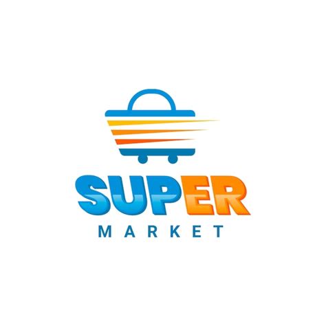 Premium Vector | Supermarket business logo template collection