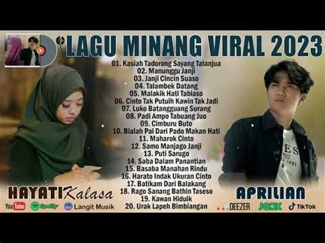 Lagu Minang Terbaru 2023 Full Album ~ 20 TOP HITS Lagu Minang Terbaik ...