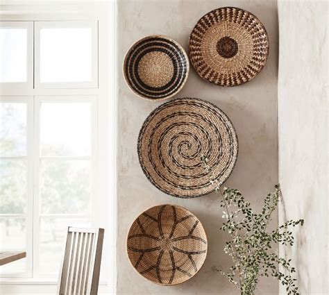 Woven Baskets Wall Art | Pottery Barn