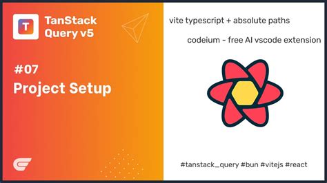 Tanstack Query 07: Project Setup - YouTube