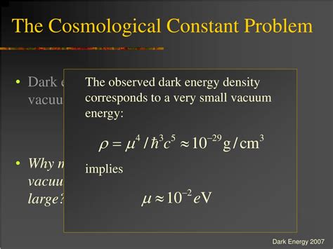 PPT - Extra Dimensions and the Cosmological Constant Problem PowerPoint ...