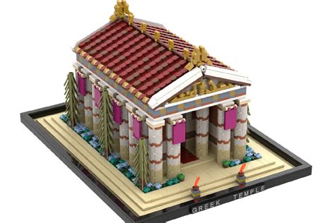 LEGO IDEAS - Ancient Greek Temple Architecture